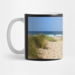 Sandy path to the ocean Mug